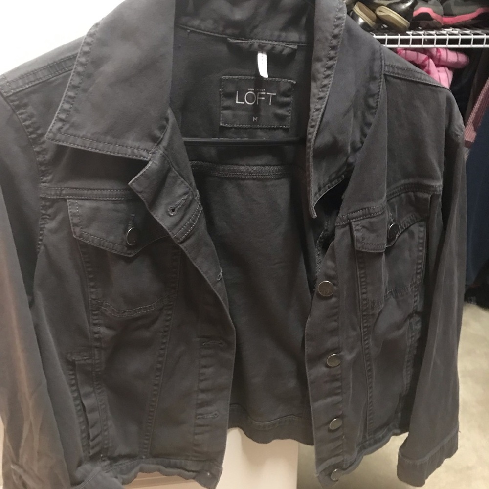 Dark Grey Loft Jacket
